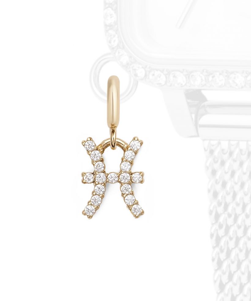 Daniel Wellington Charm Gold Pisces medál