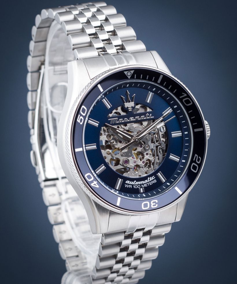 Maserati Sfida Skeleton Automatic férfi karóra