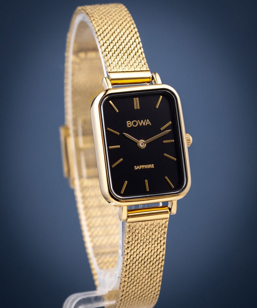 BOWA Dubai Black-Gold Mesh 20 női karóra