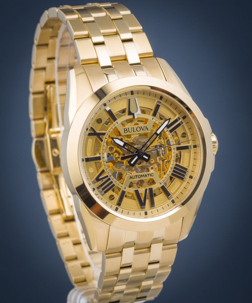 Bulova Classic Sutton Skeleton Automatic férfi karóra