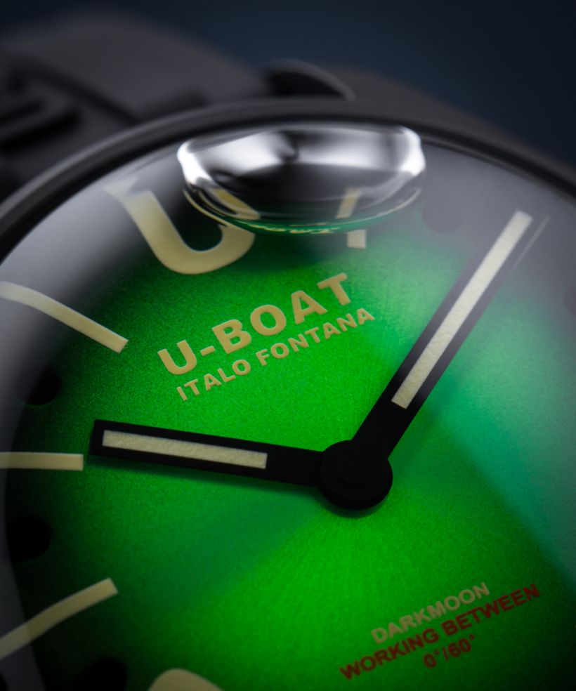 U-Boat Darkmoon 40mm Green PVD Soleil férfi karóra