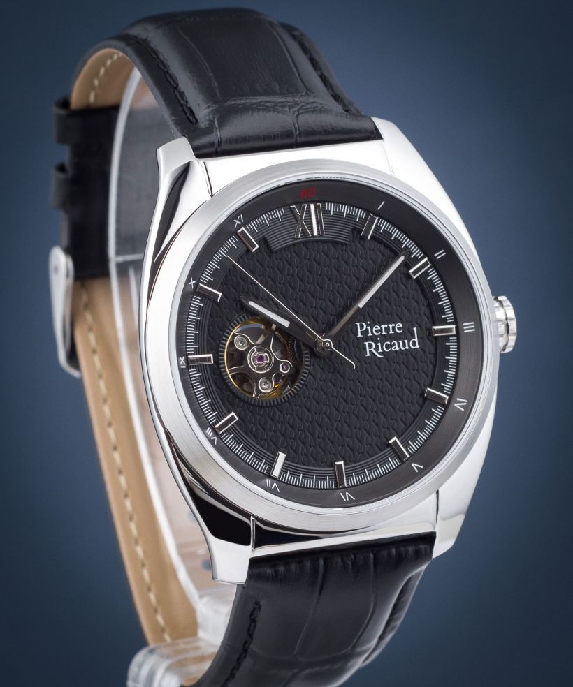 Pierre Ricaud Automatic Open Heart férfi karóra