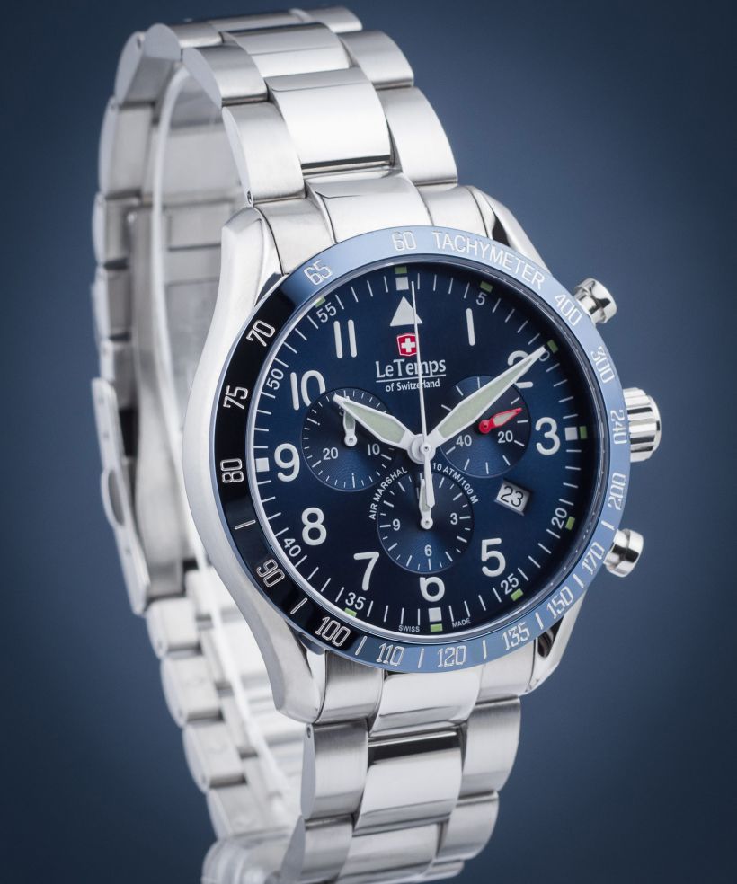 Le Temps Air Marshal Chronograph férfi karóra