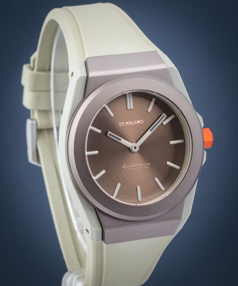 D1 Milano Carbonlite Sand unisex karóra