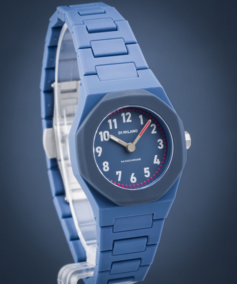 D1 Milano Polycarbon Dolphin Blue unisex karóra