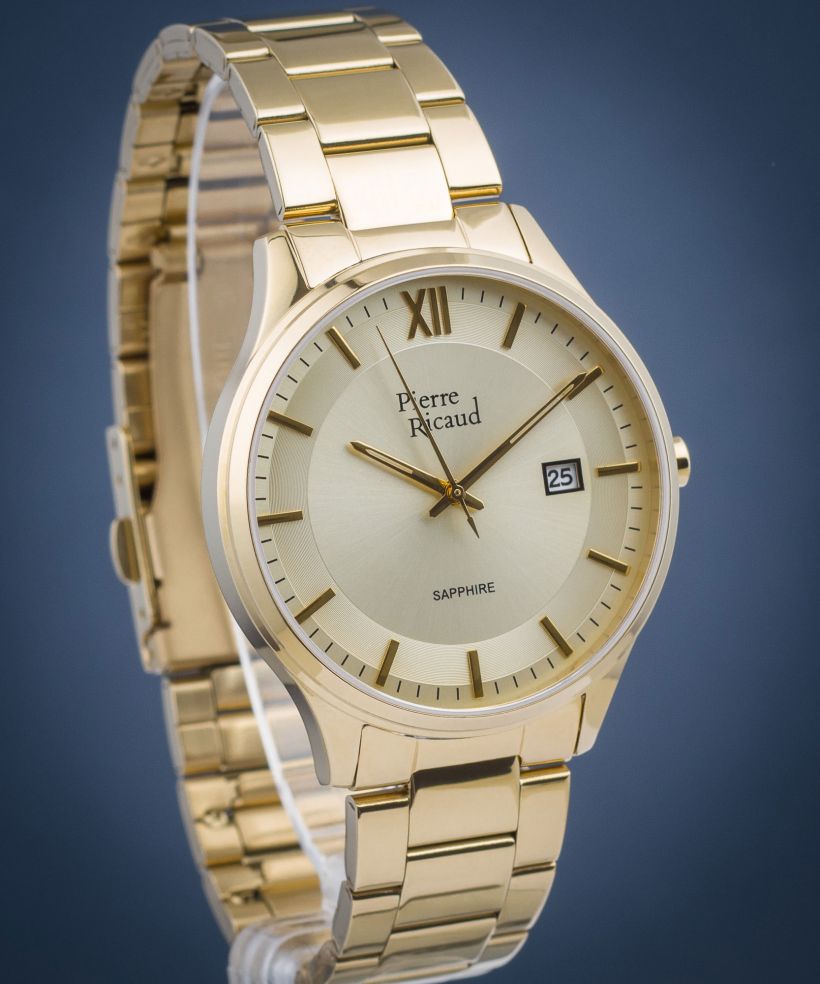 Pierre Ricaud Sapphire férfi karóra