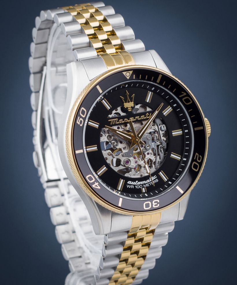 Maserati Sfida Skeleton Automatic férfi karóra
