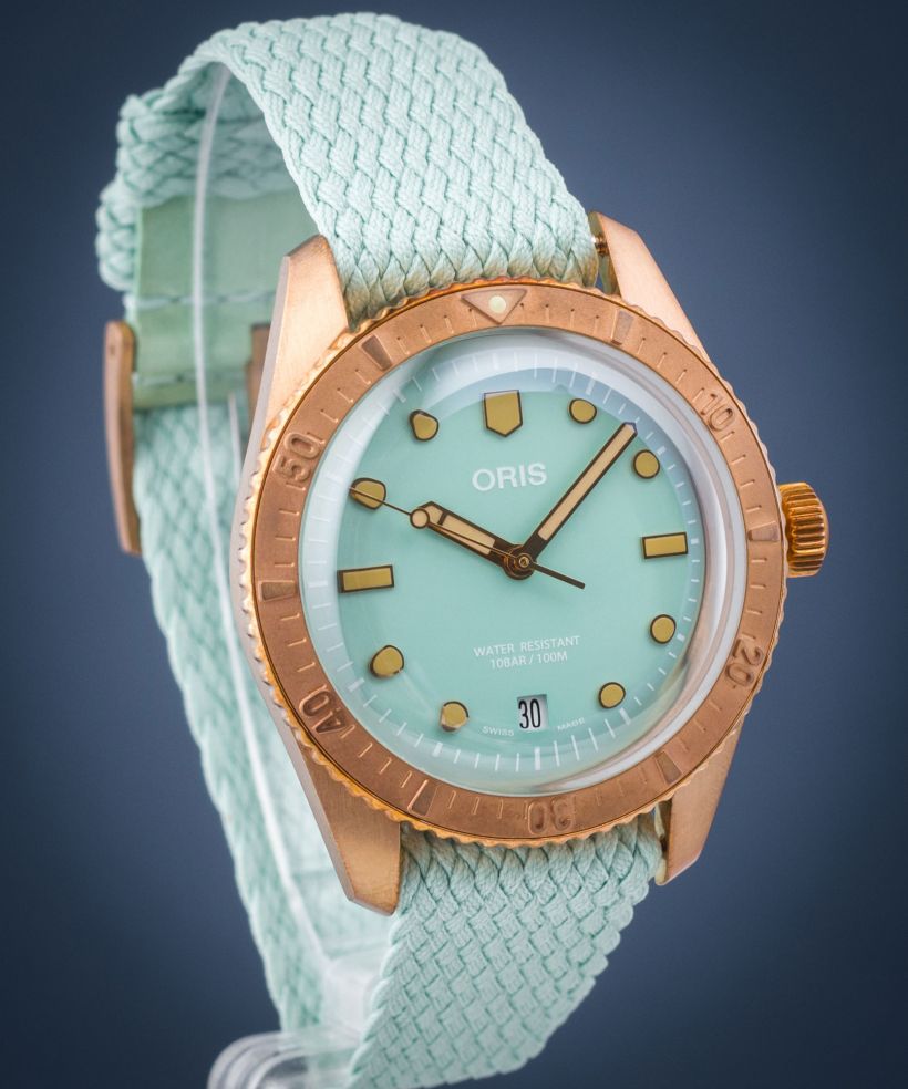 Oris Divers Sixty-Five Cotton Candy unisex karóra