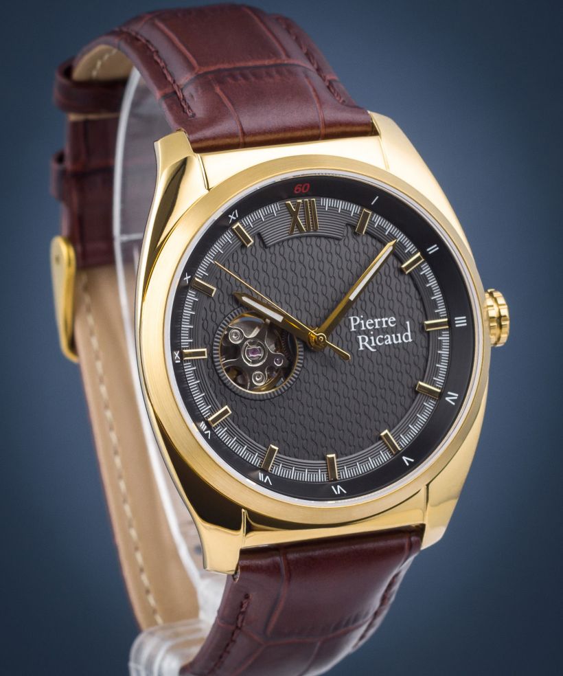 Pierre Ricaud Automatic Open Heart férfi karóra
