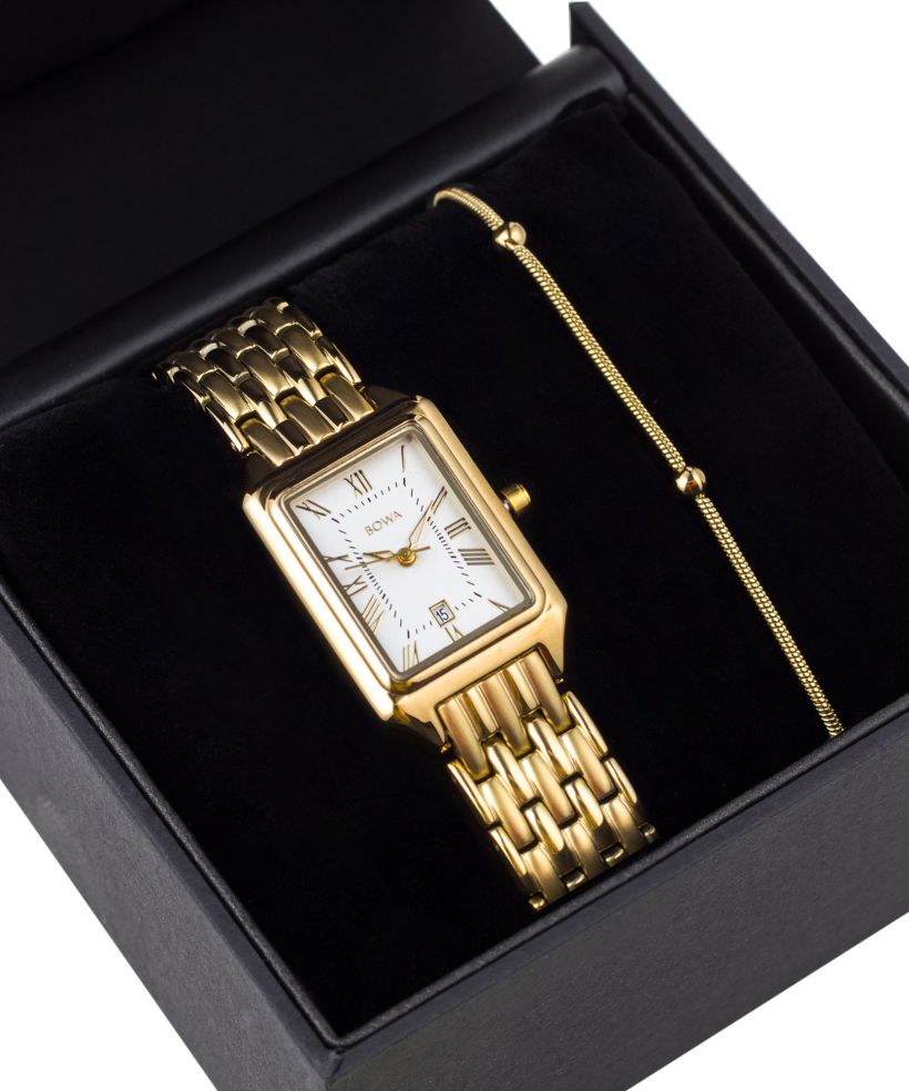 BOWA Barcelona White Gold Steel 23 Gift Set női karóra