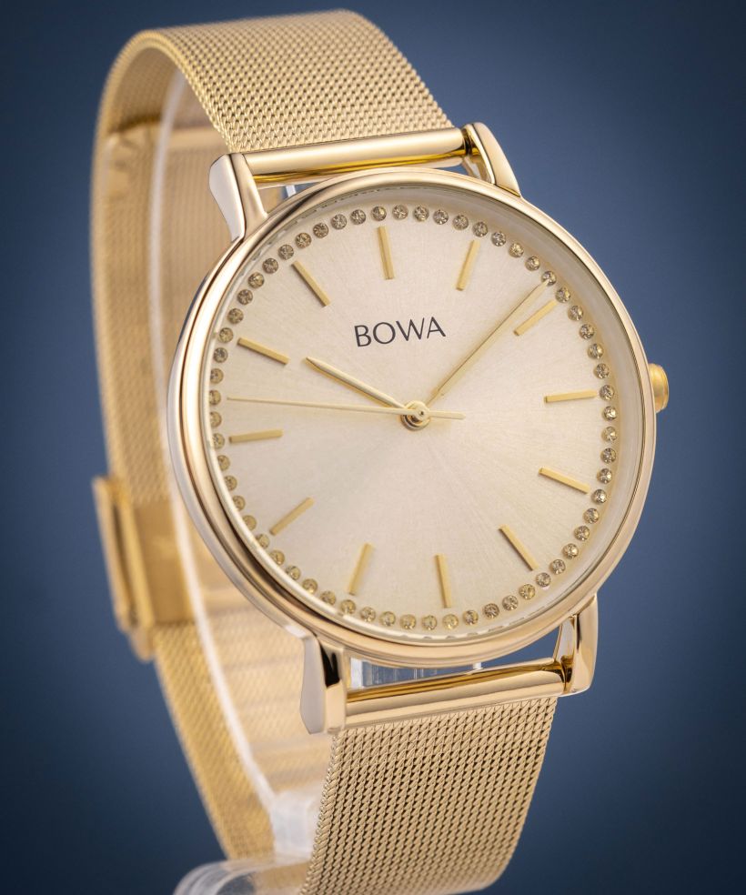 BOWA Rio Full Gold Mesh 38 női karóra
