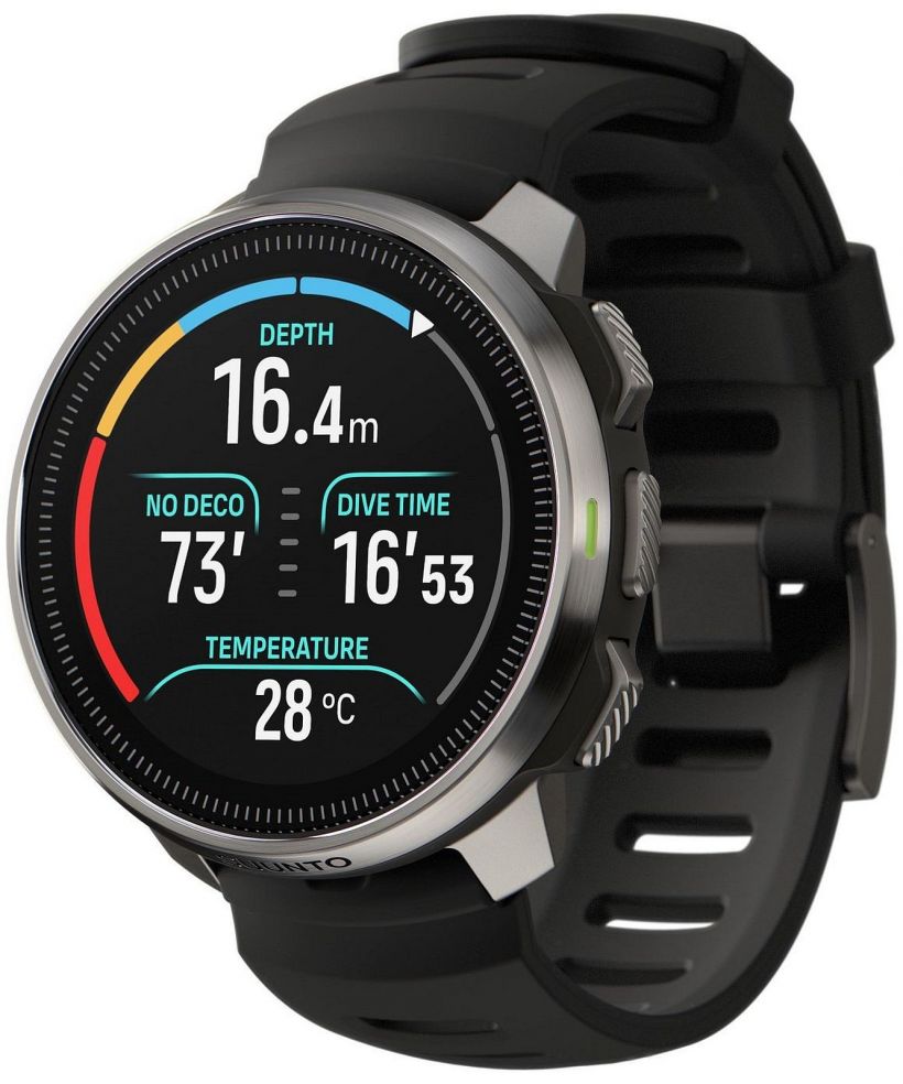 Suunto Ocean Steel Black Búvár És Kültéri Óra [Sapphire Glass]