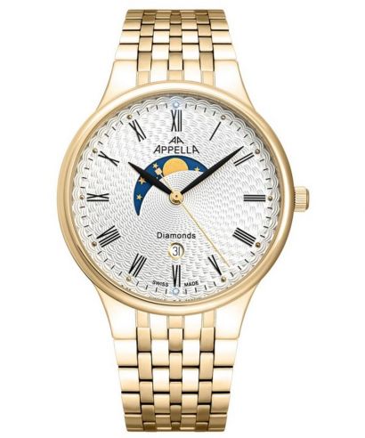 Appella Moonphase férfi karóra