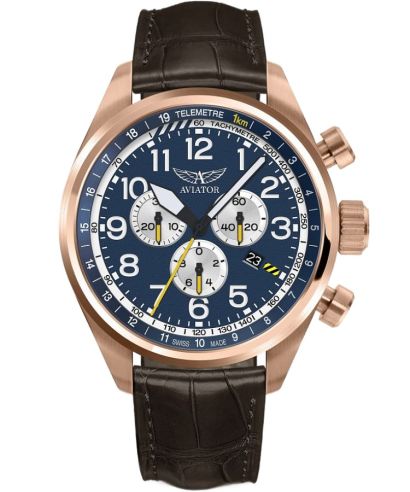 Aviator Airacobra P45 Chronograph férfi karóra