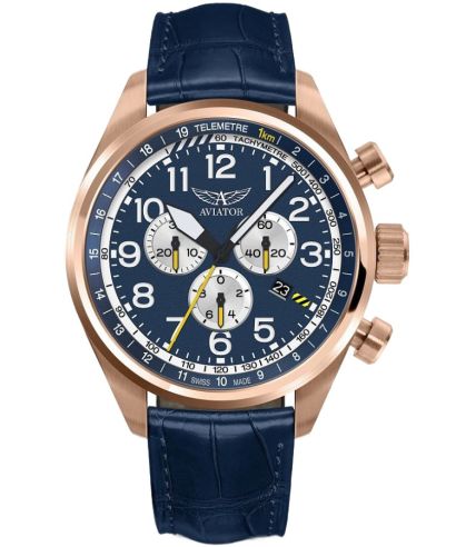 Aviator Airacobra P45 Chronograph férfi karóra