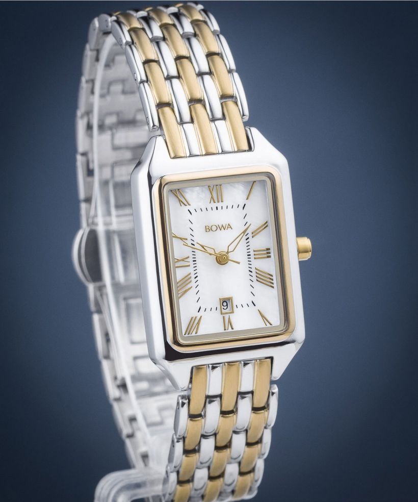 BOWA Barcelona Pearl Gold Steel 23 női karóra