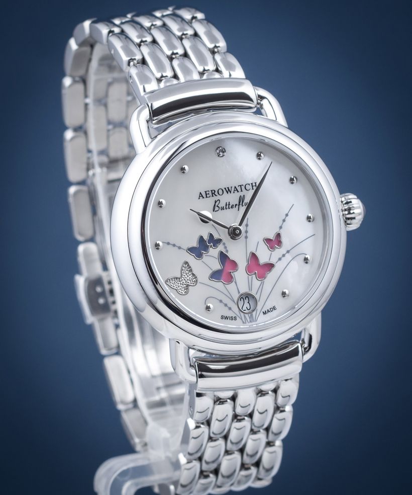 Aerowatch 1942 Butterfly Limited Edition női karóra