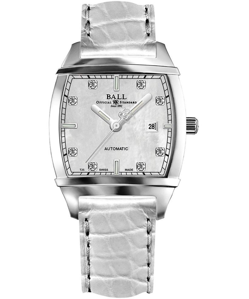 Ball Transcendent Pearl Diamond Automatic női karóra