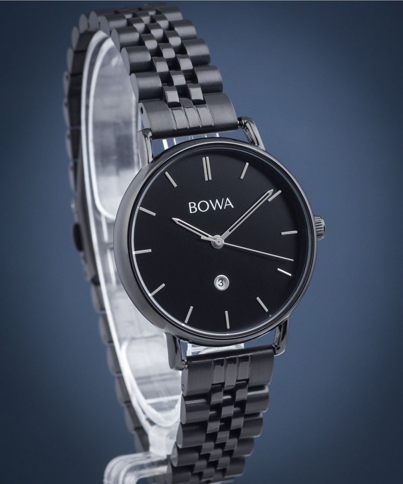 BOWA Milan Black-Silver Tone Steel 34 női karóra