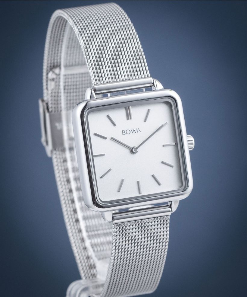 BOWA Vienna White Silver Mesh 29 női karóra