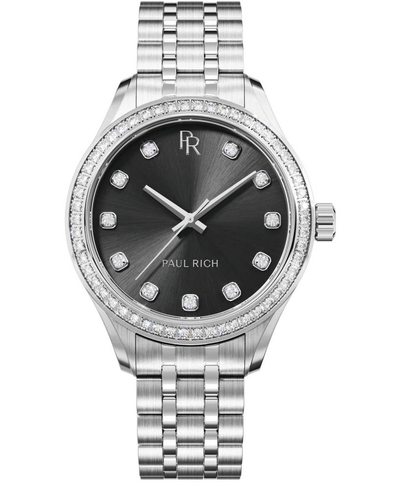 Paul Rich Crystelle Silver Black női karóra