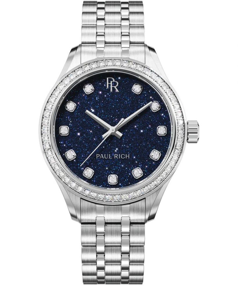 Paul Rich Crystelle Silver Blue Aventurine női karóra