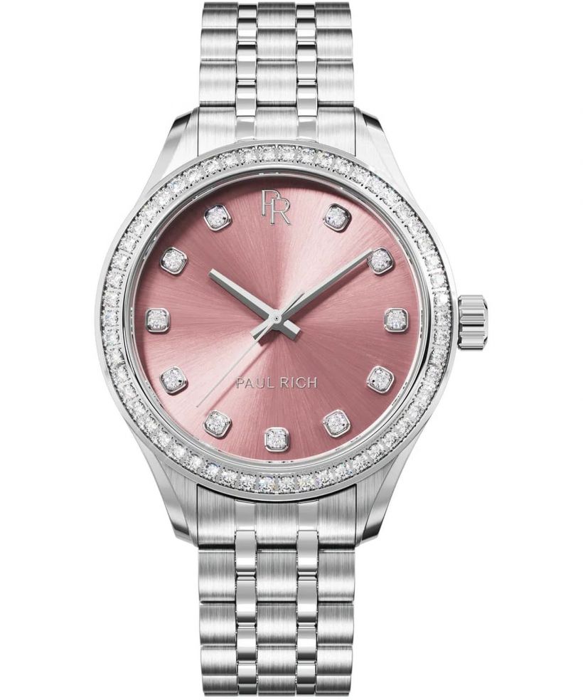 Paul Rich Crystelle Silver Pink női karóra