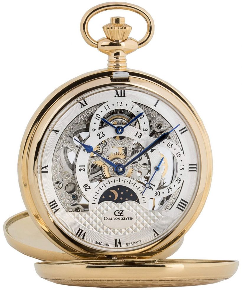 Carl von Zeyten Alb Skeleton Mechanical zsebóra