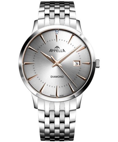Appella Classic Diamond férfi karóra