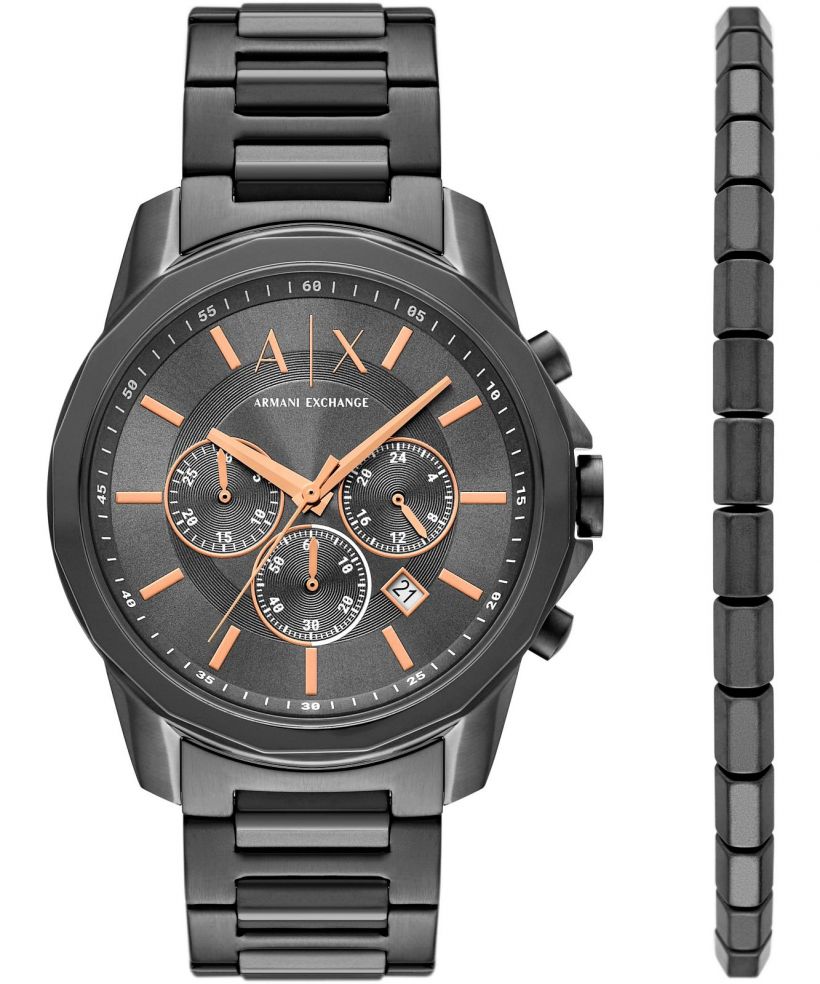 Armani Exchange Banks Chronograph SET férfi karóra