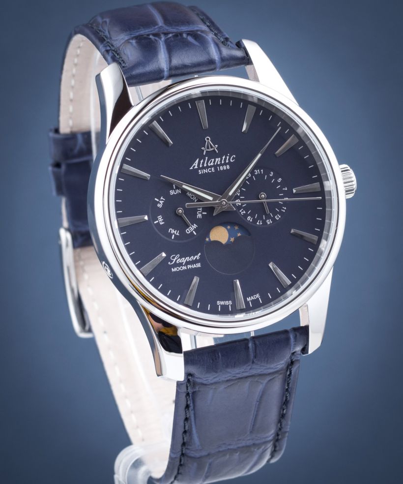 Atlantic Seaport Moon Phase Férfi Karóra