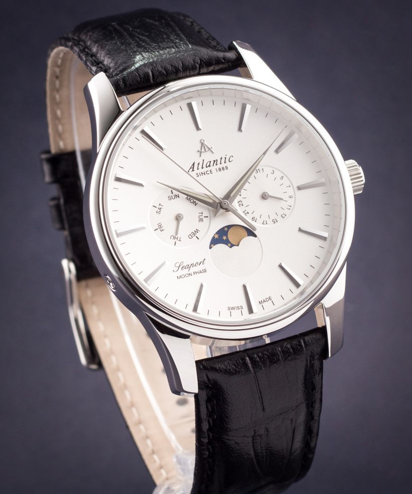 Atlantic Seasport Moon Phase Férfi Karóra