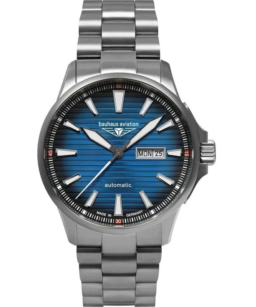 Bauhaus Aviation Titanium Automatic férfi karóra