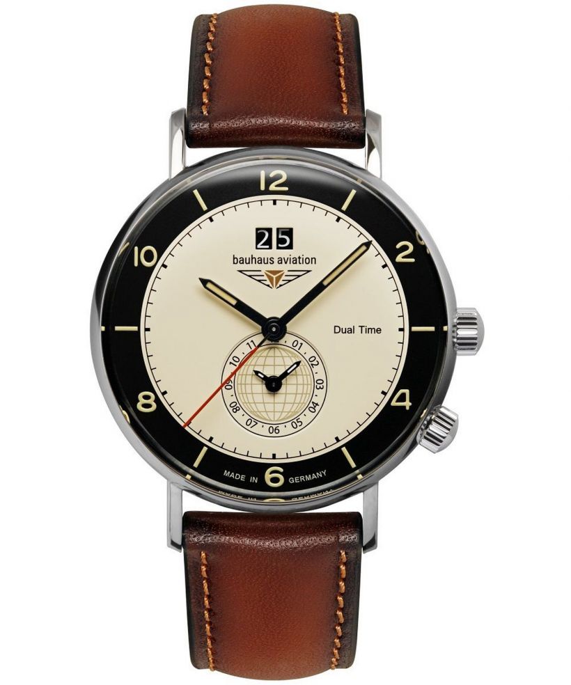 Bauhaus Aviation Vintage Pilot férfi karóra