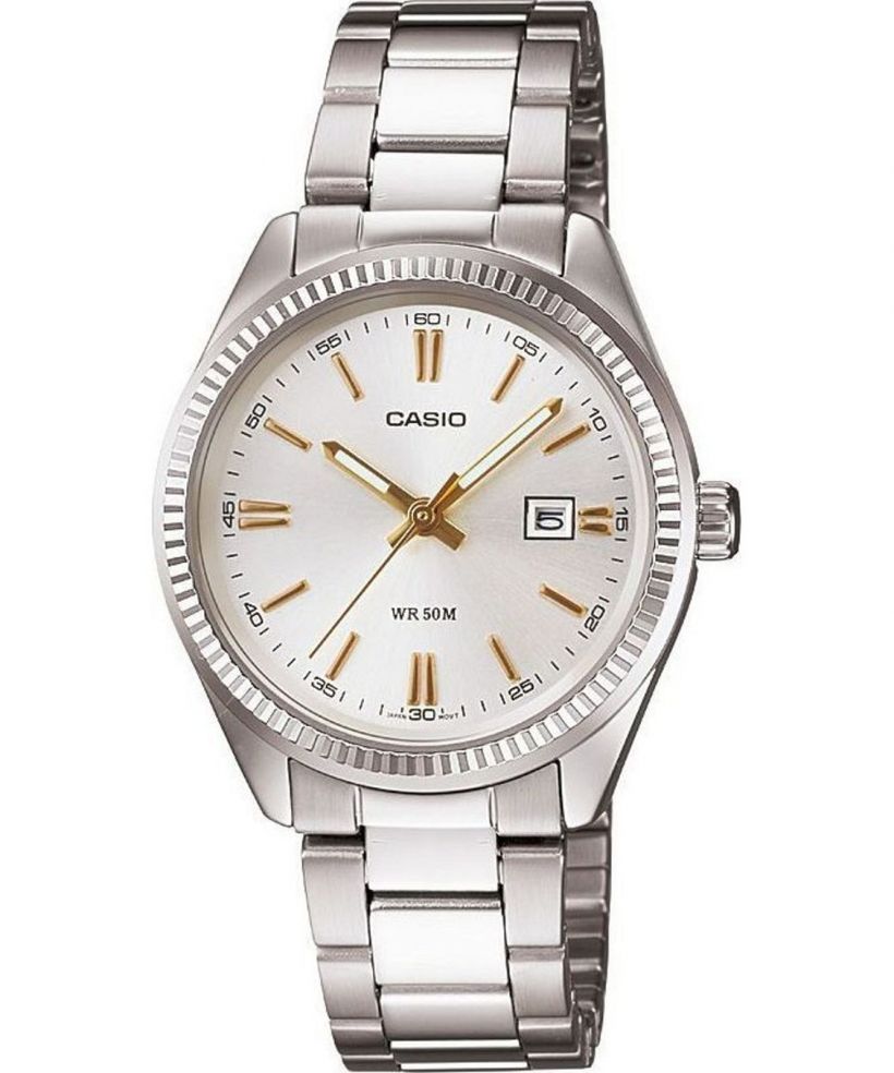 Casio MTP fehér férfi karóra