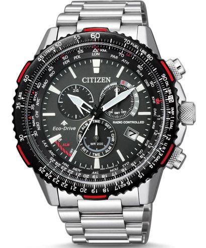 Citizen Eco-Drive Radio Controlled Chronograph Perpetual Calendar Promaster férfi karóra
