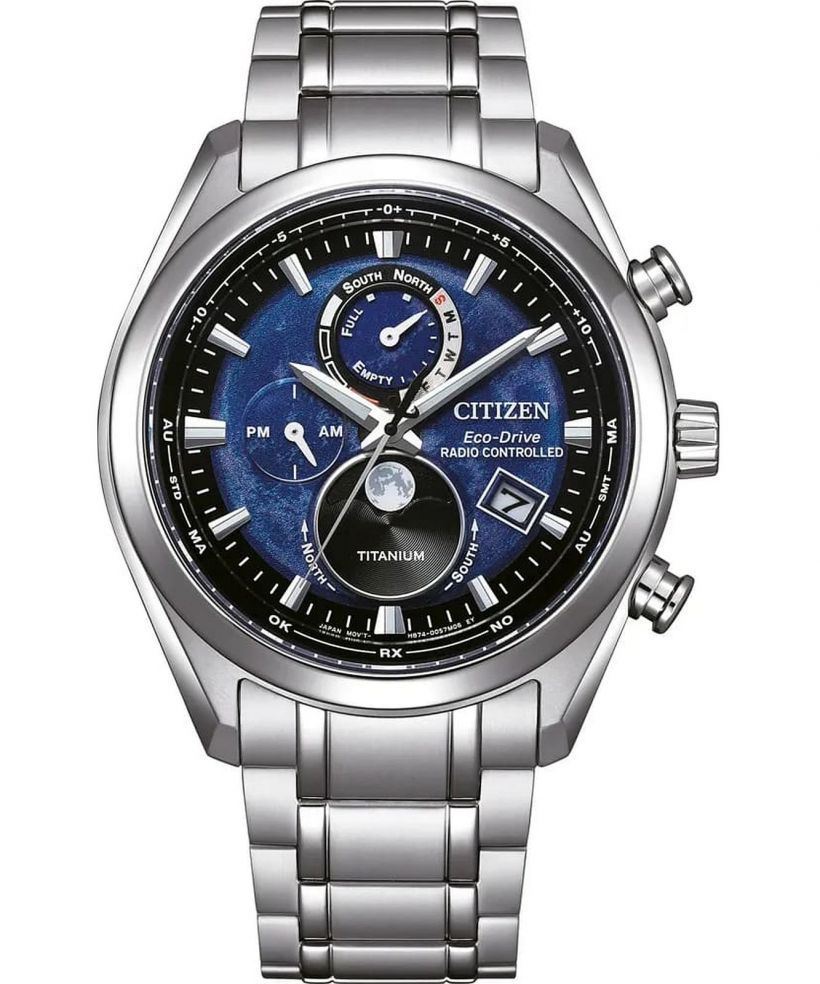Citizen Tsukiyomi Radio Controlled Moonphase férfi karóra