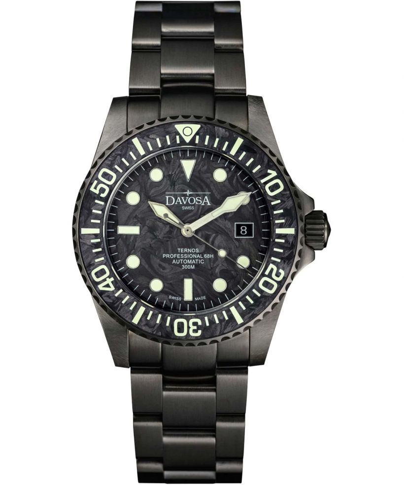 Davosa Ternos Professional 68H Carbon Limited Edition férfi karóra