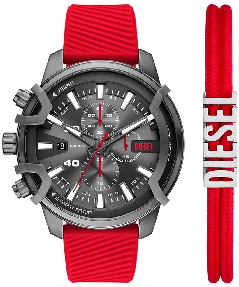 Diesel Griffed Chronograph SET férfi karóra