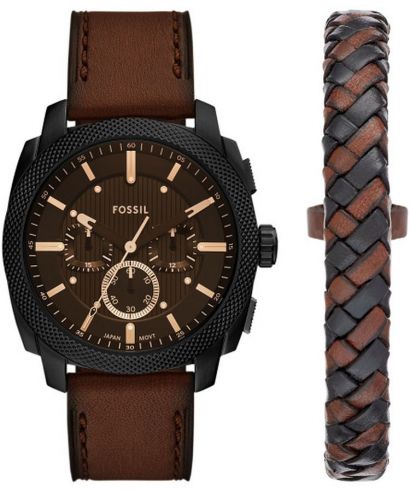 Fossil Machine Chronograph SET férfi karóra