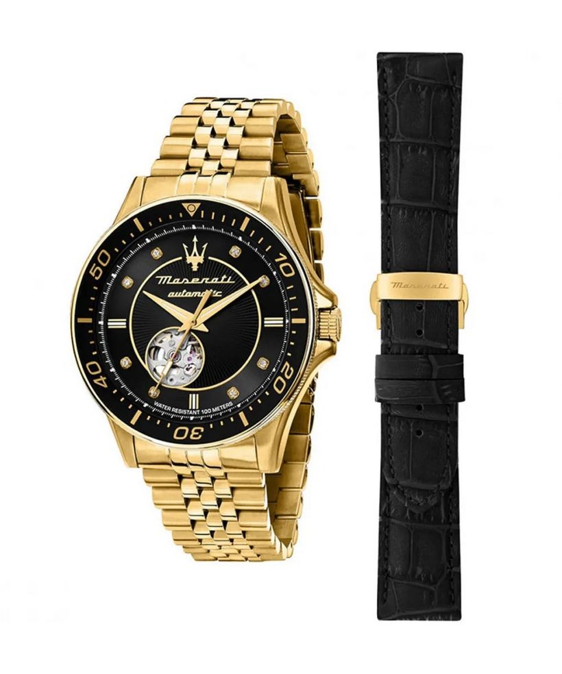 Maserati Sfida Open Heart Automatic SET férfi karóra