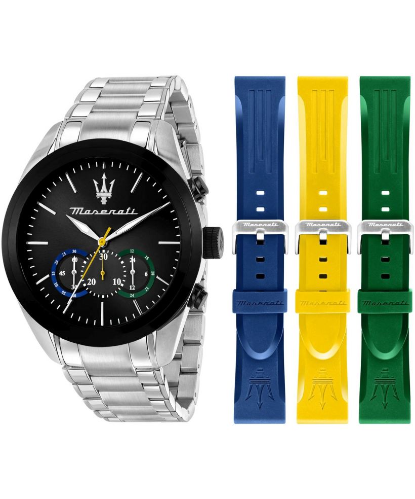 Maserati Traguardo Prisma Edition Chronograph SET férfi karóra