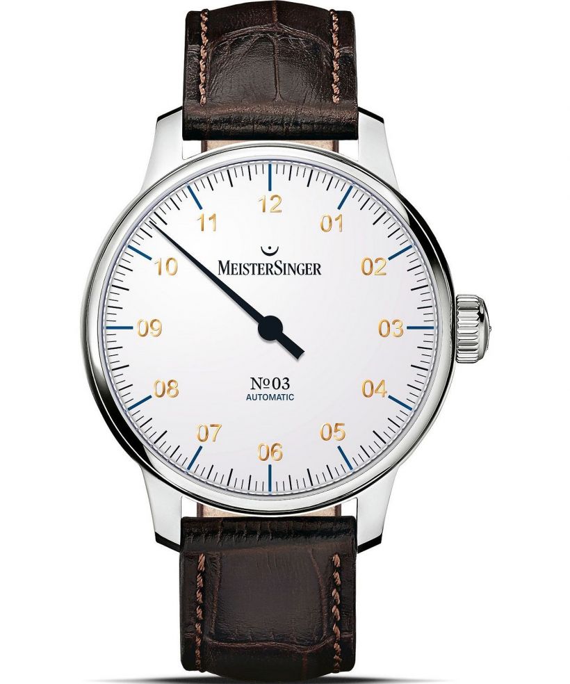 Meistersinger N°03 White Automatic férfi karóra