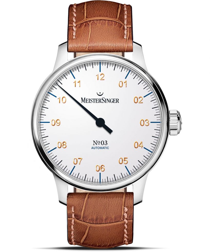 Meistersinger N°03 White Automatic férfi karóra