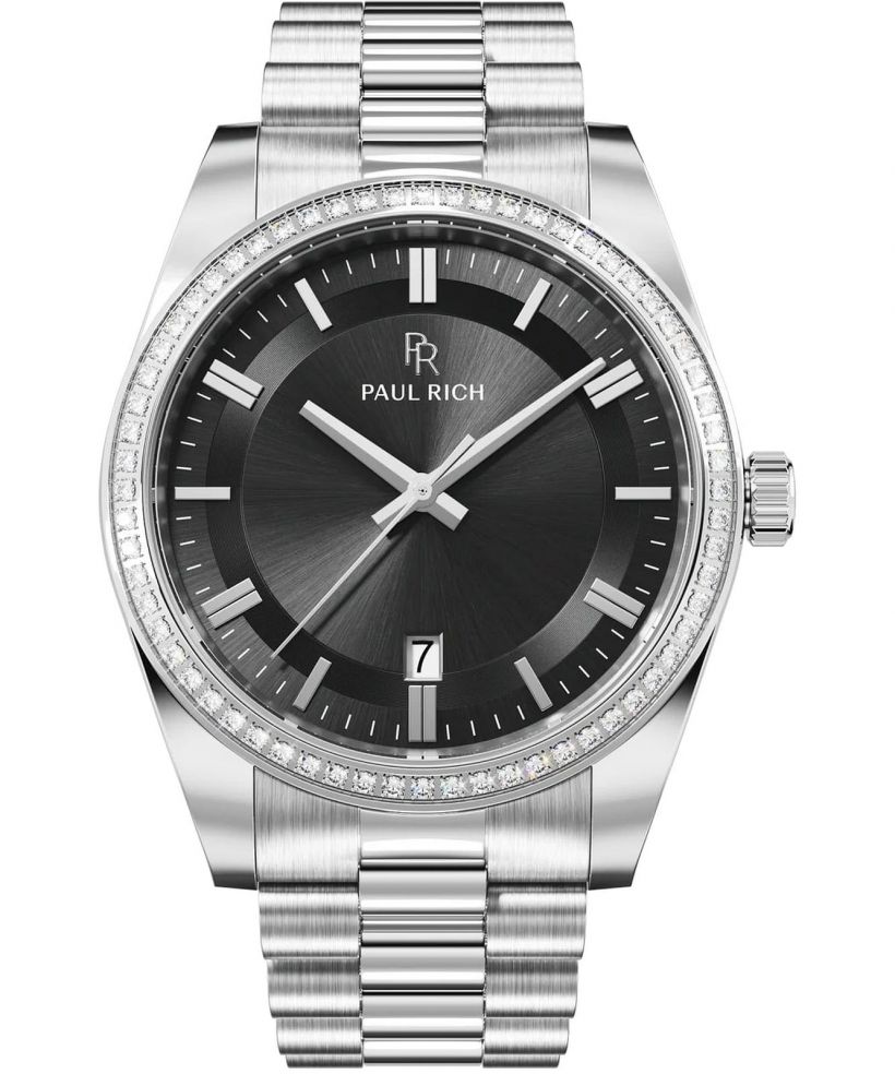 Paul Rich Legacy Silver Black férfi karóra
