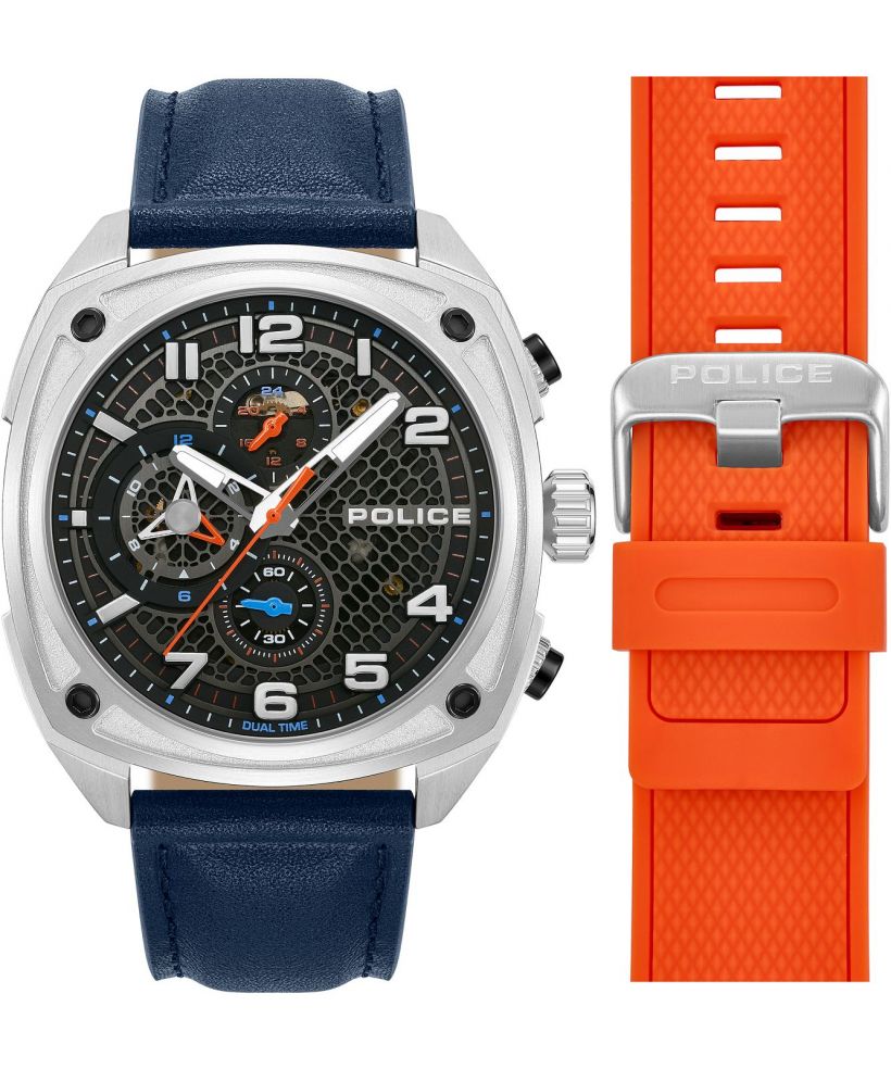 Police Portland Dual Time SET férfi karóra