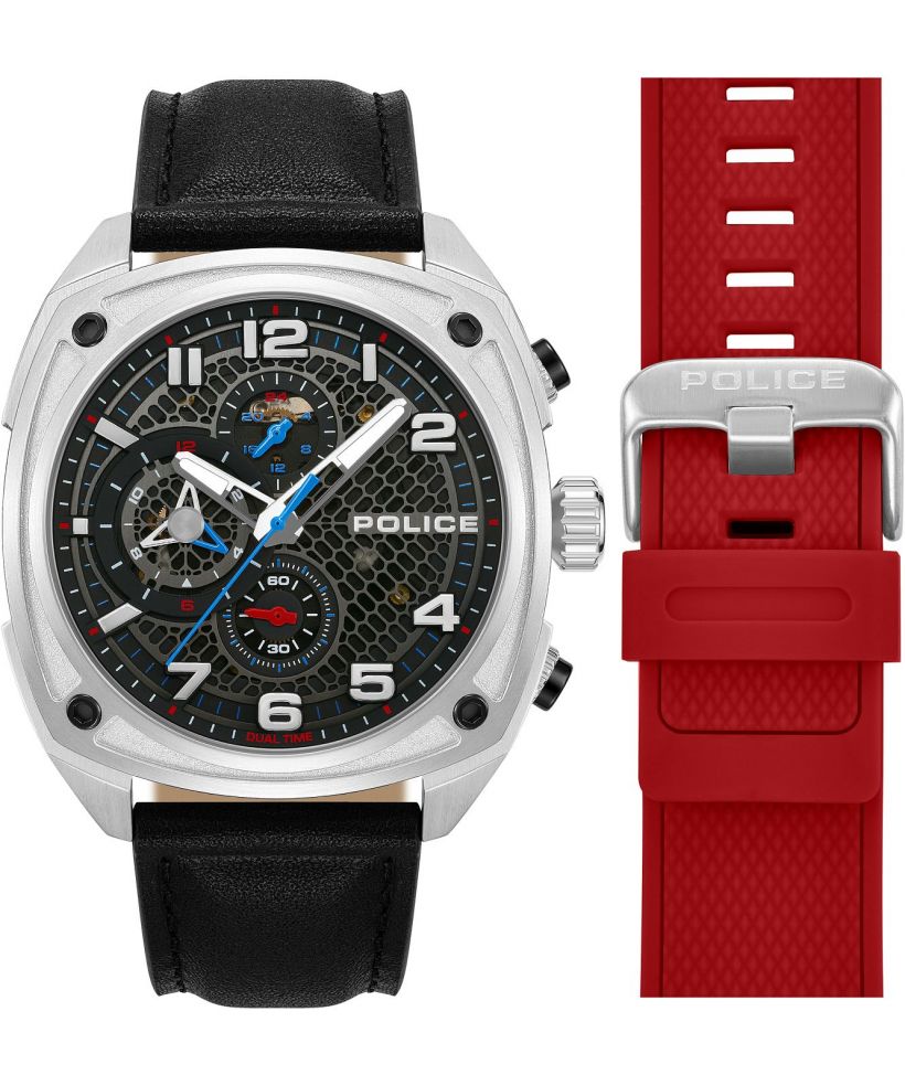 Police Portland Dual Time SET férfi karóra