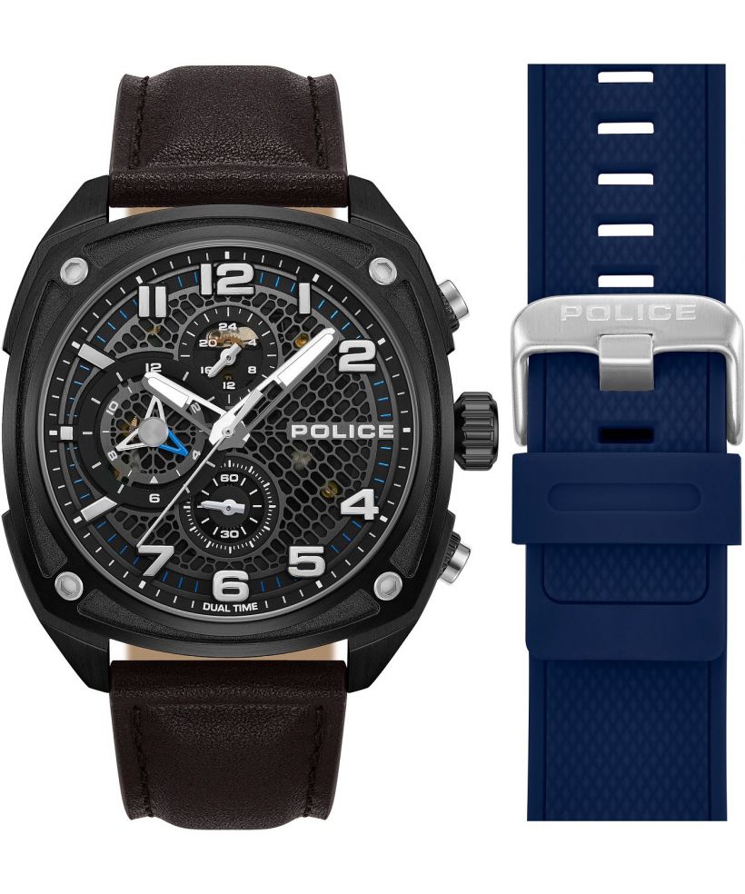 Police Portland Dual Time SET férfi karóra