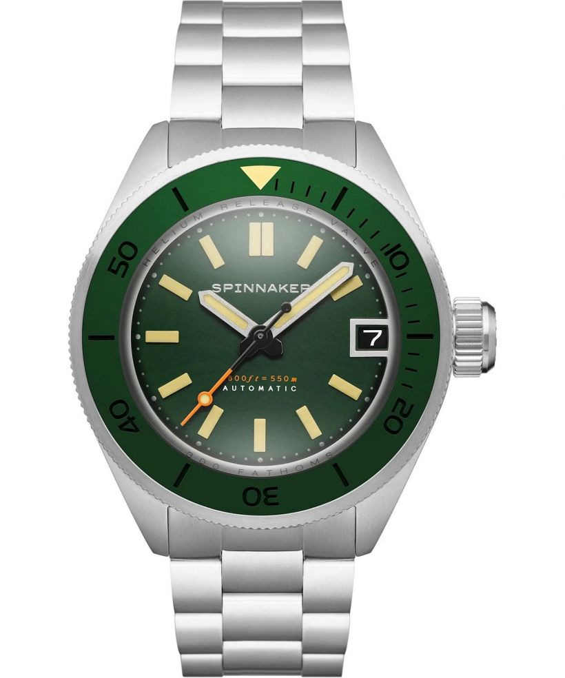 Spinnaker Piccard Hunter Green férfi karóra