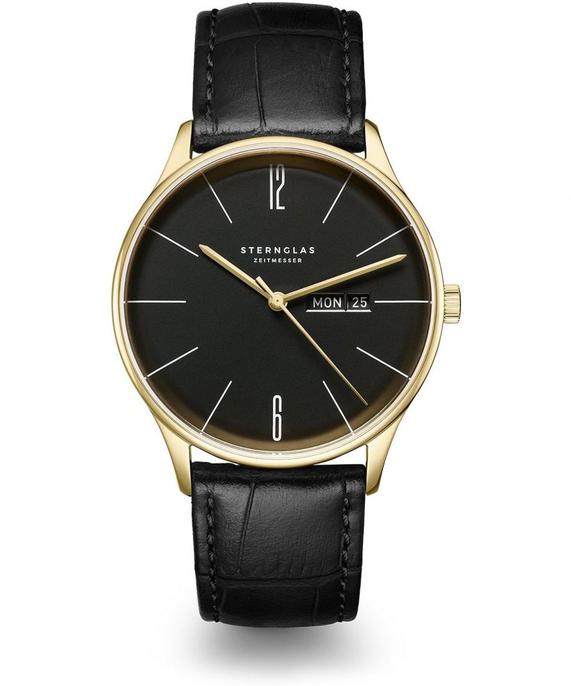 Sternglas Berlin Metro Piano Black férfi karóra